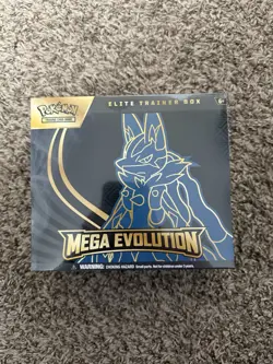 Pokemon TCG Mega Evolutions Elite Trainer Box Lucario - Factory Sealed ETB - Image 1