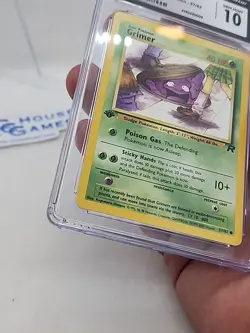 Grimer 57/82 1st Edition CGC 10 Pokemon Team Rocket 2000 WOTC *CCGHouse* - Image 4
