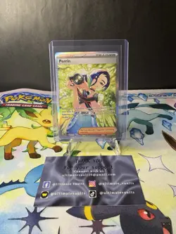 Pokemon TCG: Perrin 220/167 Twilight Masquerade Special Illustration Rare NM - Image 1