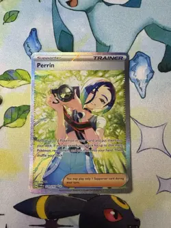 Pokemon TCG: Perrin 220/167 Twilight Masquerade Special Illustration Rare NM - Image 4