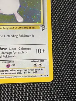 Wigglytuff 19/130 Swirl Base Set 2 Holo - Unlimited Rare Foil Pokemon LP/NM - Image 4