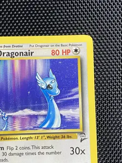 Pokemon Dragonair 22/130 Base Set 2 Rare NM - Image 3