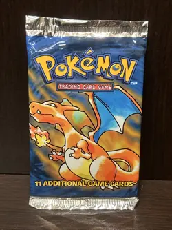 1999 Pokemon Base Set Booster Pack New Factory Sealed Charizard Heavy 20.5G - Image 1