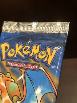 1999 Pokemon Base Set Booster Pack New Factory Sealed Charizard Heavy 20.5G - Image 3