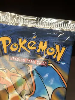 1999 Pokemon Base Set Booster Pack New Factory Sealed Charizard Heavy 20.5G - Image 4