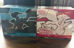 Pokemon Center Black Bolt & White Flare Elite Trainer Box ETB Set Sealed - Image 1