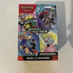 Pokemon TCG Scarlet & Violet Journey Together Booster Bundle 6 Packs Sealed - Image 1