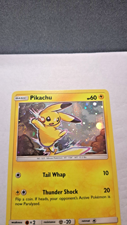 Pikachu SM98 Black Star Promo Pokemon Sun And Moon Holo (LP)+(SWIRL) - Image 4