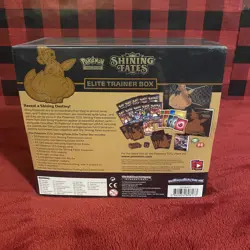 POKEMON TCG SHINING FATES FACTORY SEALED ELITE TRAINER BOX ETB tears - Image 3