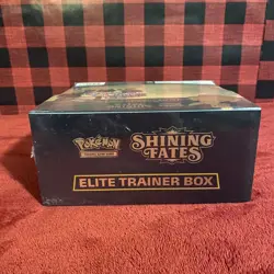 POKEMON TCG SHINING FATES FACTORY SEALED ELITE TRAINER BOX ETB tears - Image 5