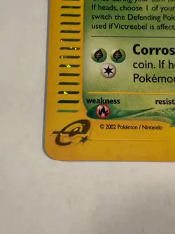 Pokemon TCG - Victreebel H30/H32 Aquapolis (Holo) (Heavily Played) *DAMAGED* - Image 2