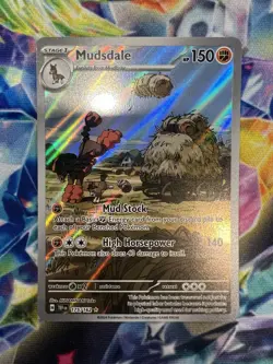 Mudsdale 175/162 (Illustration Rare) Pokemon Temporal Forces Near Mint - Image 1