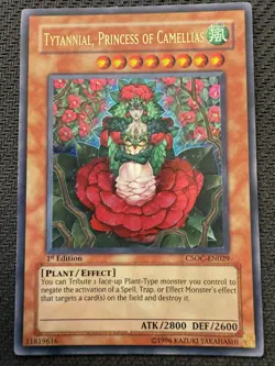Tytannial, Princess of Camellias CSOC-EN029 1st Edition Ultra Rare (UR) Yu-Gi-Oh - Image 1
