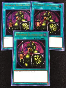 Yugioh Warrior Elimination LCKC-EN099 Ultra x3 (NM) - Image 1