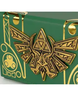 Goddess Bow Dicewinder Deck Box Legend Of Zelda Green Mana Moon Yugioh - Image 4