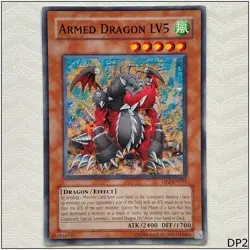 Armed Dragon LV5 - DP2-EN011 - Common Unlimited Yugioh - Image 1