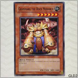 Granmarg the Rock Monarch - GLD2-EN009 - Common Limited Edition Yugioh - Image 1