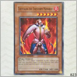 Thestalos the Firestorm Monarch - GLD2-EN008 - Common Limited Edition Yugioh - Image 1