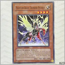 Phantom Beast Thunder-Pegasus - GLD2-EN013 - Common Limited Edition Yugioh - Image 1