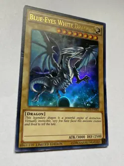 Yugioh Blue-Eyes White Dragon JMPS-EN002 Ultra Rare Limited Edition LP - Image 2