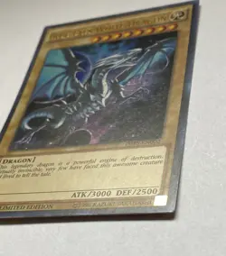 Yugioh Blue-Eyes White Dragon JMPS-EN002 Ultra Rare Limited Edition LP - Image 5