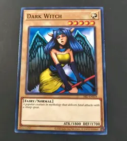 Yu-Gi-Oh! Spell Ruler Dark Witch Common Card SRL-EN019 NM - Image 1