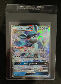 Pokemon Glaceon GX Card Holo Rare 39/156 SM Ultra Prism - Image 1