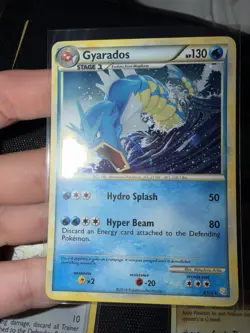 Garydos 4/123 HeartGold & SoulSilver RARE HOLO Pokemon TCG card Near Mint NM - Image 1