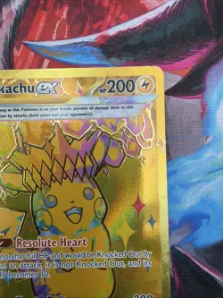 Pikachu EX Prismatic Evolutions Holo Hyper Rare Card 179/131 Near Mint Condition - Image 3