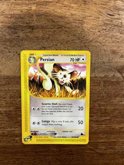 Persian 42/144 - Skyridge Uncommon Pokemon Card | LP - Image 1