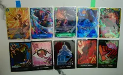 One Piece Card Game MIX ENGLISH Bulk Lot of 516+ (SR,Alt,SEC,FOIL DONS,R,L,E&S ) - Image 1