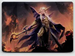 MTG Final Fantasy Art Series The Emperor Of Palamecia x1 NM Art Card - Image 1