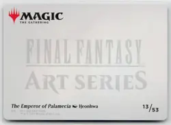 MTG Final Fantasy Art Series The Emperor Of Palamecia x1 NM Art Card - Image 2
