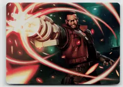 MTG Final Fantasy Art Series Barret Wallace x1 NM Art Card - Image 1