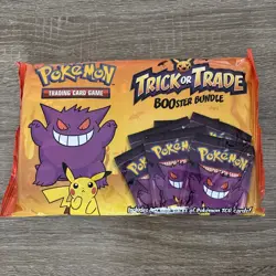 Nintendo Pokemon TCG BOOster Trick Or Trade Trading Card Game - 120 Cards - Image 1