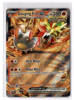 Gouging Fire ex 144 SV: Scarlet & Violet Promo Cards NM - Image 1