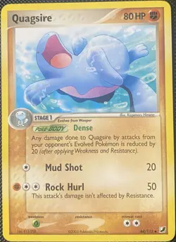 Quagsire 44/115 Unseen Forces Regular - Pokemon Card - Image 1