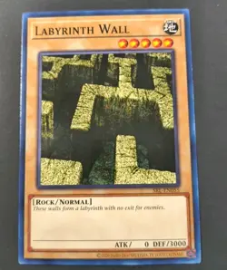 Yu-Gi-Oh! Spell Ruler Labyrinth Wall Common Card SRL-EN055 NM - Image 1
