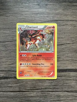 Pokemon TCG Charizard Legendary Treasures Holo Card 19/113 Cosmos Lightly Played - Image 1