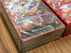 One Piece Card Game Promo Monkey D.Luffy ST21-001 Foil Sealed Learn Together Set - Image 3