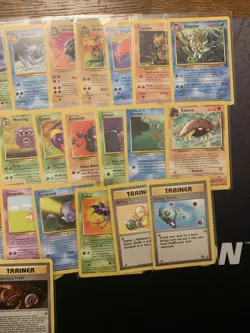COMPLETE Fossil Common and Uncommon Set! NM/LP -Vintage Wotc Pokemon Cards- - Image 3