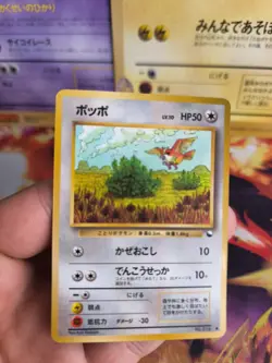 Pokemon Karte Card Vending expansion sheet glossy japanese Pidgey Taubsi NM - Image 2