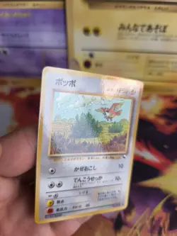 Pokemon Karte Card Vending expansion sheet glossy japanese Pidgey Taubsi NM - Image 3