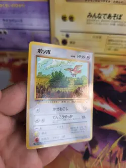 Pokemon Karte Card Vending expansion sheet glossy japanese Pidgey Taubsi NM - Image 4
