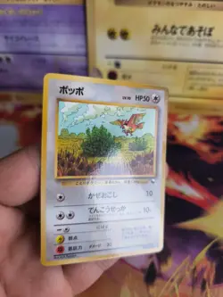 Pokemon Karte Card Vending expansion sheet glossy japanese Pidgey Taubsi NM - Image 5