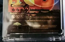 Pokemon Interlaced Flame Charizard V Gold Foil Card LV. 92 HP 522 SLAB Art Mint - Image 3