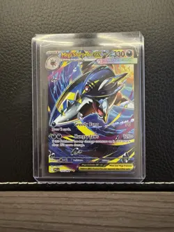 Mega Sharpedo Ex 127/94 Phantasmal Flames Ultra Rare Holo Pokemon Card NM - Image 1
