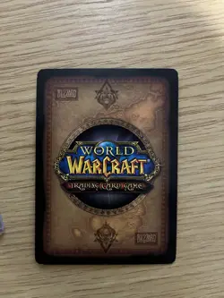 Warcraft Card CCG TCG - The Lich King - Foil Icecrown EX/NM - Image 2