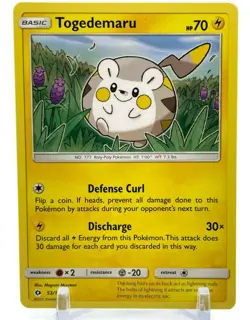 Pokemon Sun & Moon Base Set 53/149 Togedemaru 4X Mint/NM Uncommon TCG 4 Cards X4 - Image 2