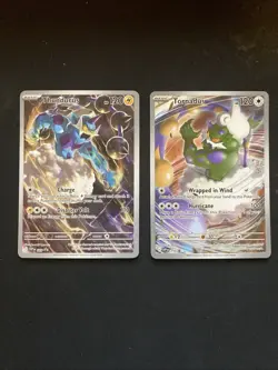 SET: Thundurus 209 and Tornadus 210 Sv: Scarlet & Violet Promo Cards Holo - Image 1